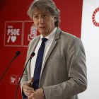 El secretario general del PSOE de Castilla y León, Carlos Martínez.
