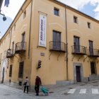 El Palacio Quintanar, muy Próximo al Palacio Provincial, que alberga la diputación de Segovia
