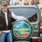 José Ramón Esteban creador de la red social Recorriendo Soria fotografiao en El Burgo de Osma