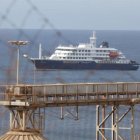 El crucero HM Hondius donde viajaba el burgalés contagiado