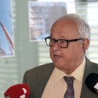 El consejero de Cultura, Turismo y Deporte, Gonzalo Santonja, visita el Centro de Conservación y Restauración de Bienes Culturales de Castilla y León
