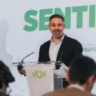 El presidente de Vox, Santiago Abascal