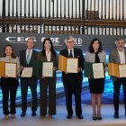 Representantes de los gobiernos de Galicia, Asturias y Castilla y León, junto a las patronales empresariales de las tres comunidades, sellan un frente común para el fin de las concesiones de la AP-9 y AP-66.