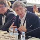 Carlos Martínez, este martes en el foro en el que está participando en Tánger.