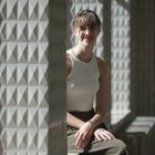 Lucía García Prada, estudiante del Grado en Ingeniería Informática de la Usal que recibe el Premio Alumni al liderazgo.