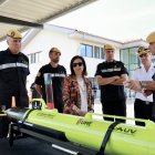 La ministra de Defensa, Margarita Robles, visita el Quinto Batallón de Intervención en Emergencias y la Unidad de Drones de la Unidad Militar de Emergencias