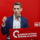El portavoz de Cultura del PSOE, Sergio Iglesias