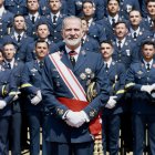 Acto de entrega de los Reales Despachos de Sargento a la XXXIV promoción de la Academia Básica del Aire y del Espacio, que está presidido por el rey Felipe VI.