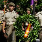 Desfile militar en Ciudad Rodrigo (Salamanca) en homenaje a los caídos en la Guerra de la Independencia - Ical