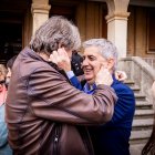 Carlos Martinez y el alcalde de Soria Javier Antón Cacho