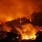 Incendio forestal en Santa María del Tiétar (Ávila)