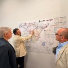 El alcalde de Soria, Javier Antón, se reúne con el director general de Renfe, Sergio Bueno