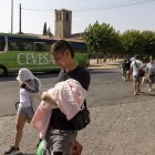 Las personas desalojadas de Burgohondo regresan a sus casas