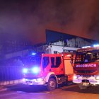 Bomberos de Venta de Baños actúan en un incendio.
