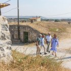 Visita a las obras de mejora de los barrios de bodegas del Cerrato