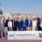 Miembros de APD en el Consejo de Competitividad celebrado en Valladolid.