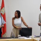 Reunión de la Mesa de las Cortes de Castilla y León.