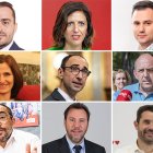 Cabezas de listas del PSOE al Congreso