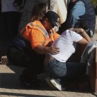 Imagen del accidente ferroviario