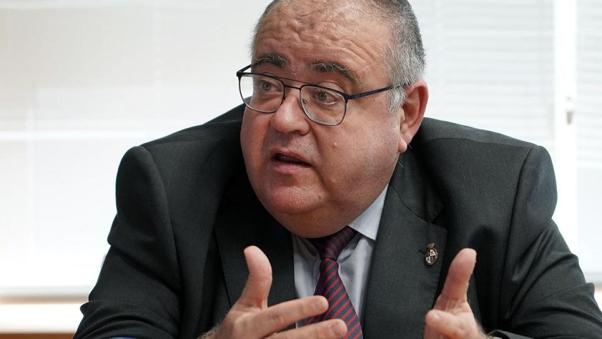 El consejero de Sanidad, Alejandro Vázquez. E-.M.