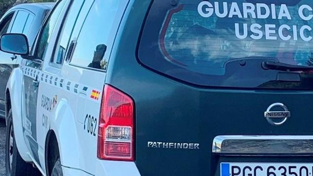 Imagen de archivo de un coche de la Guardia Civil de Zamora.