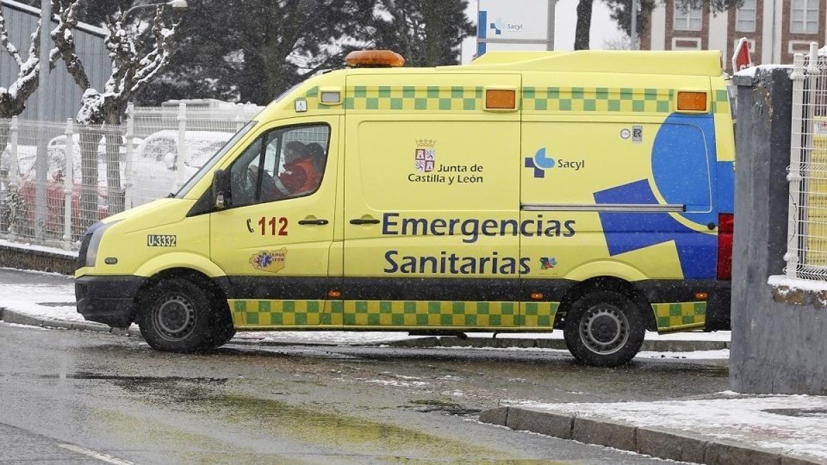 Ambulancia en una imagen de archivo