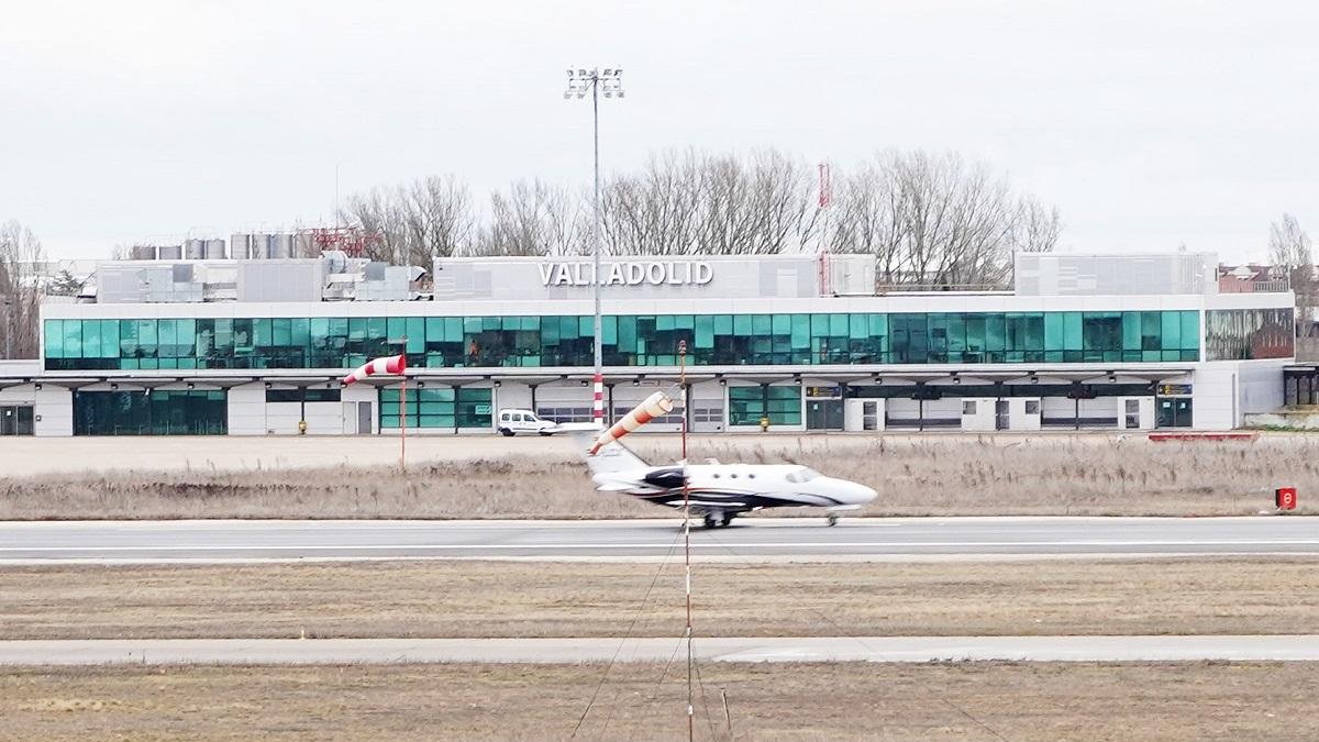 Aeropuerto de Villanubla, en Valladolid, en una imagen de archivo