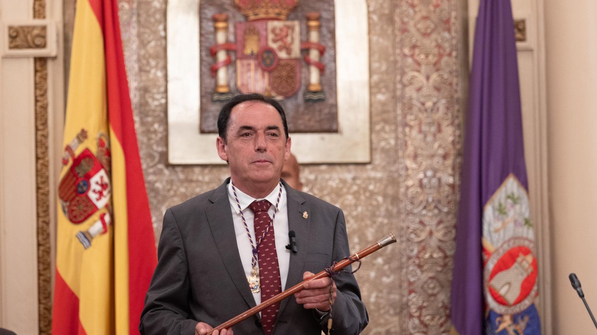 El presidente de la Diputación de Soria, Benito Serrano, en una imagen de archivo