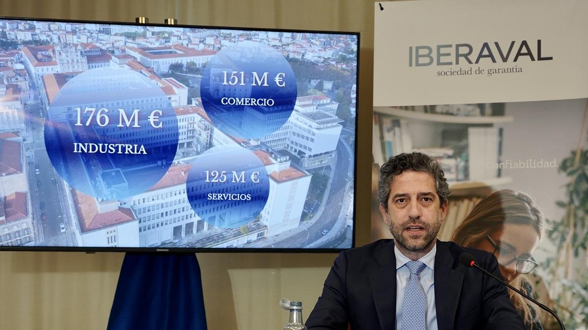 El presidente del Consejo de Administración de Iberaval, César Pontvianne, presenta los resultados de la entidad, correspondientes a 2023, y las líneas estratégicas.