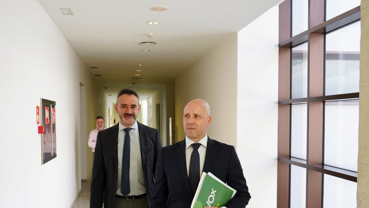 Carlos Menéndez y David Hierro.