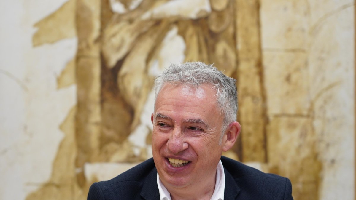 El portavoz de Soria ¡Ya!, Ángel Ceña