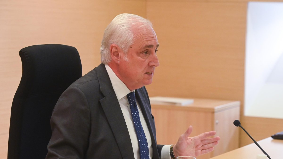 José Luis Concepción, presidente del Tribunal Superior de Justicia de Castilla y León, en una imagen de archivo.