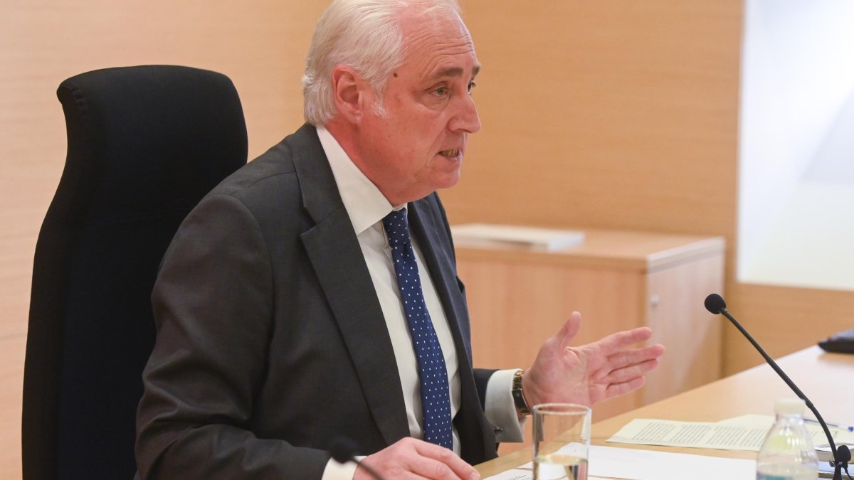 José Luis Concepción, presidente del Tribunal Superior de Justicia de Castilla y León.