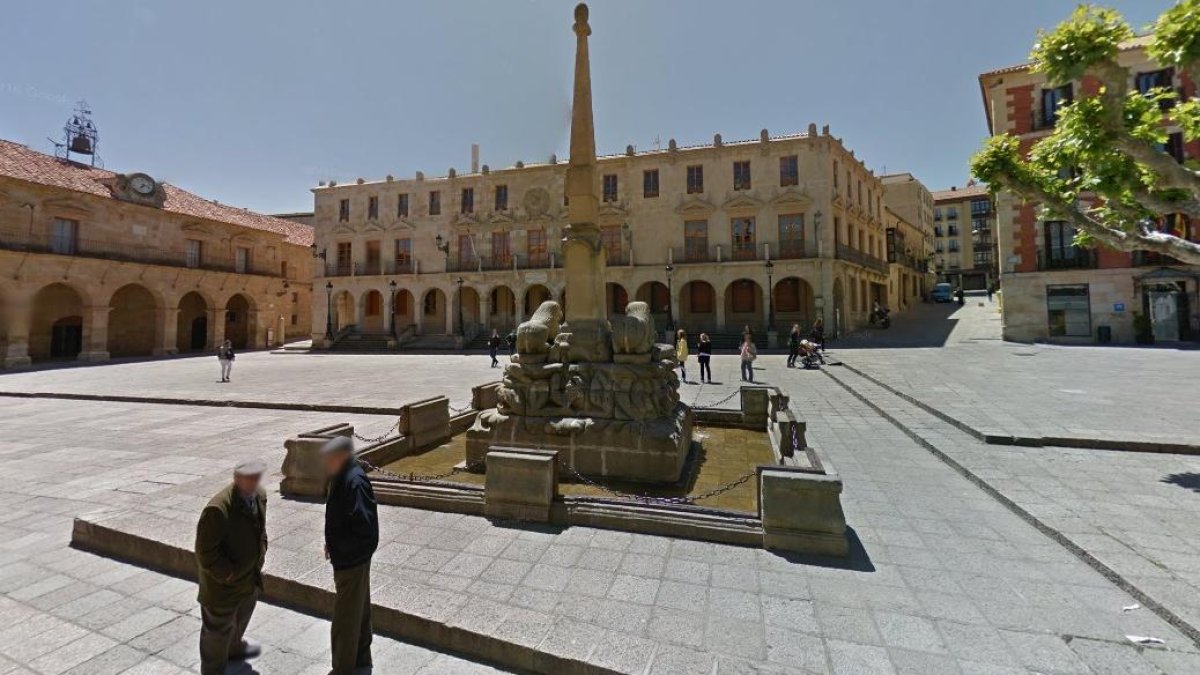 Imagen de la Plaza Mayor de Soria.