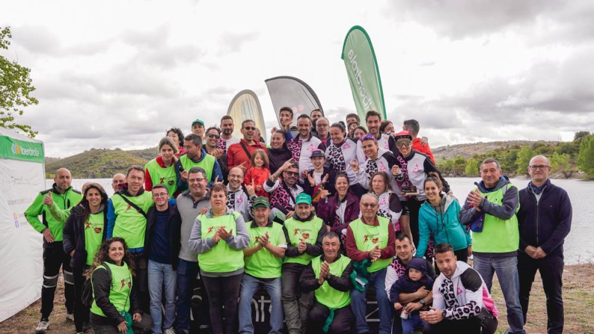 El Zangarun solidario de Zamora corre 'con el Corazón por Hugo' en el municipio zamorano de Ricobayo