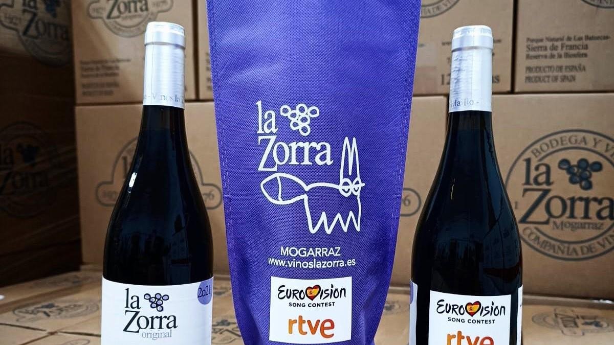 Vino 'La Zorra' regalará España a las delegaciones de los demás países participantes en Eurovisión y autoridades