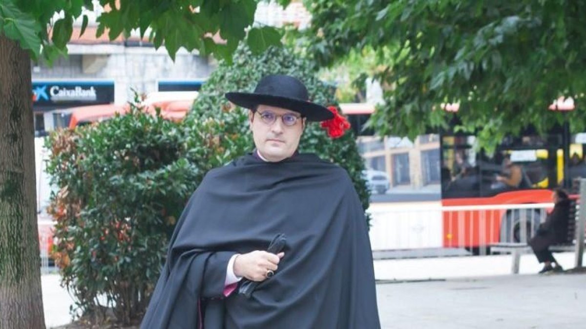 Imagen de archivo de Pablo de Rojas de la web de la organización que ha fundado