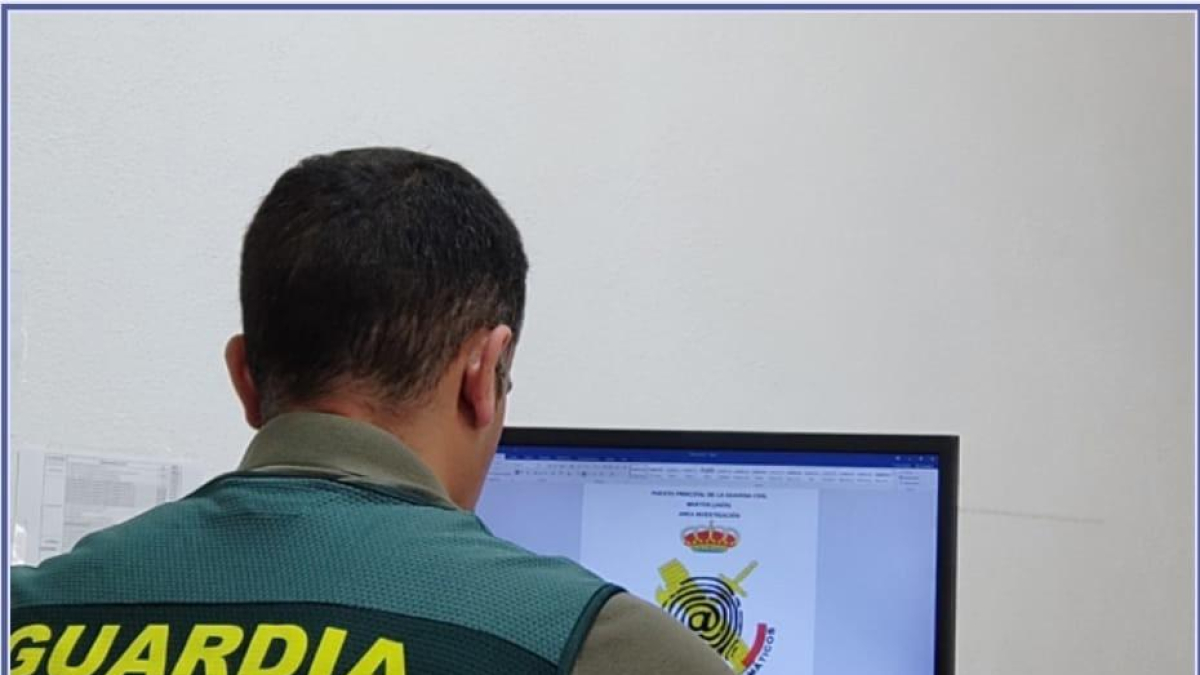 Un agente de la Guardia Civil.