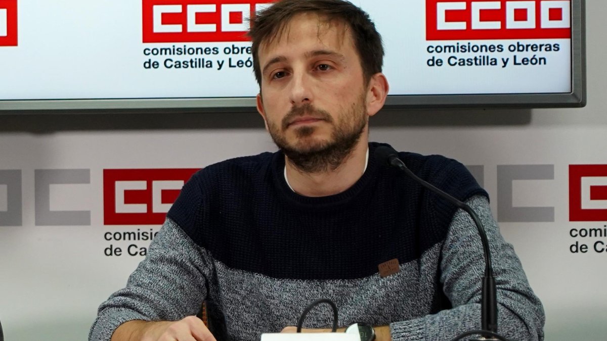 Gonzalo Fermoso, de CCOO. Imagen de archivo.