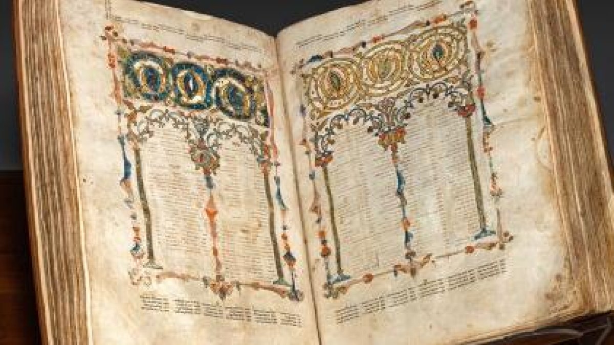 Imagen del manuscrito hebreo valorado entre 5 y 7 millones de euros