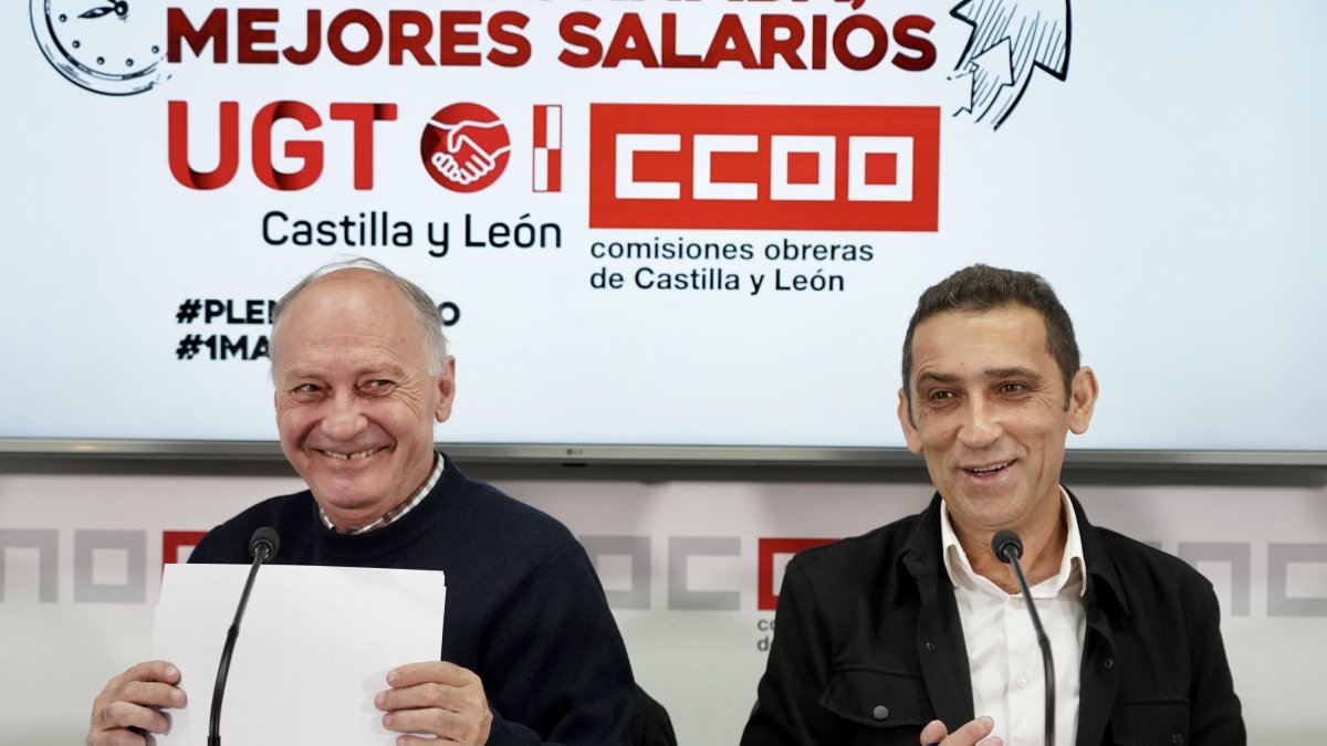 Faustino Temprano, secretario general de UGT, en una imagen de archivo.