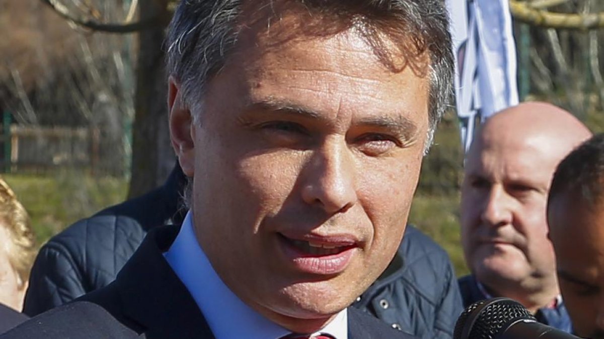 El ex alcalde de Valencia de don Juan, Juan Pablo Regadera en una imagen de archivo