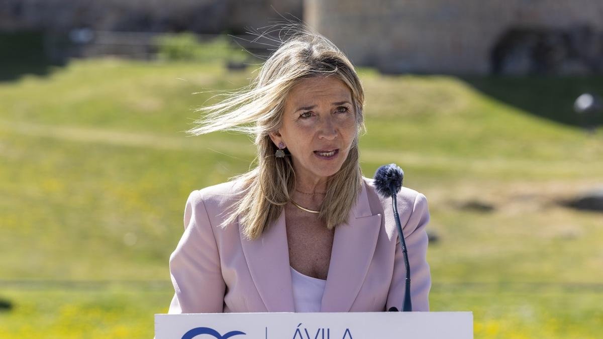 Imagen de archivo de la abulense Alicia García, portavoz del Partido Popular en el Senado.