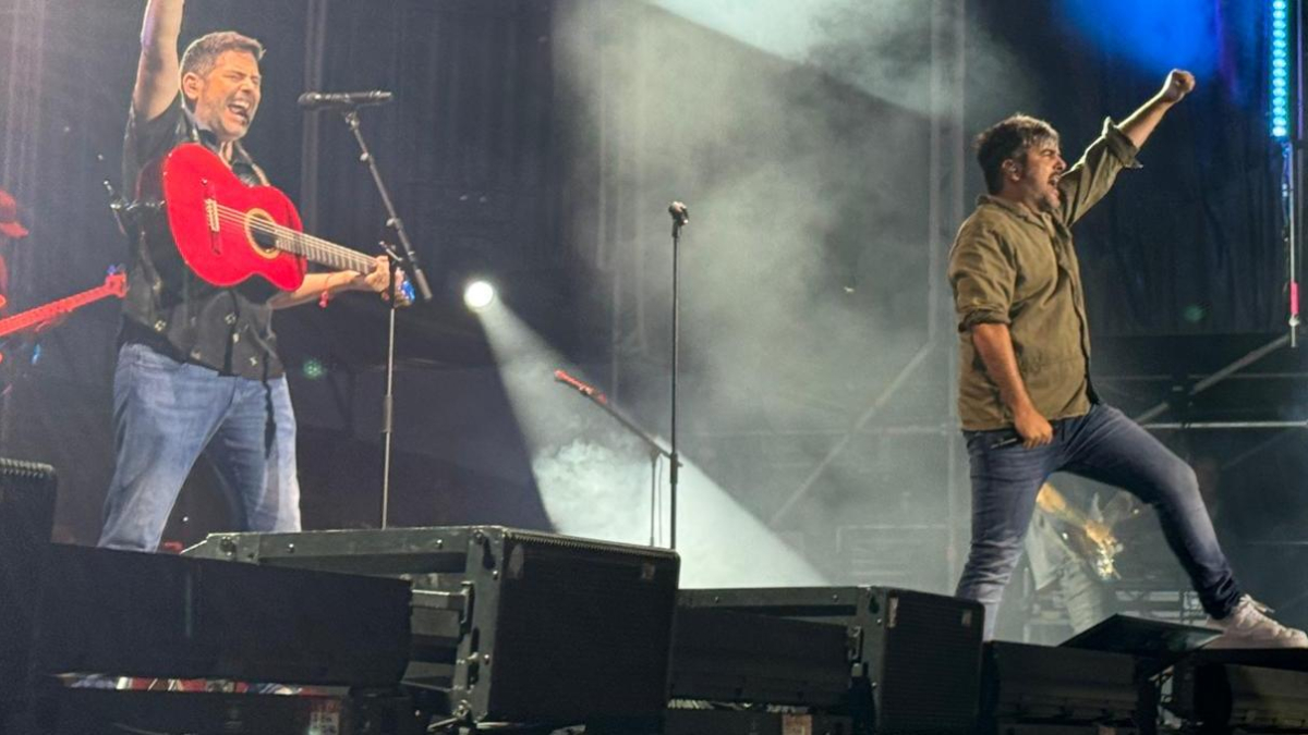 Actuación de Estopa en el concierto de 'Músicos en la Naturaleza'