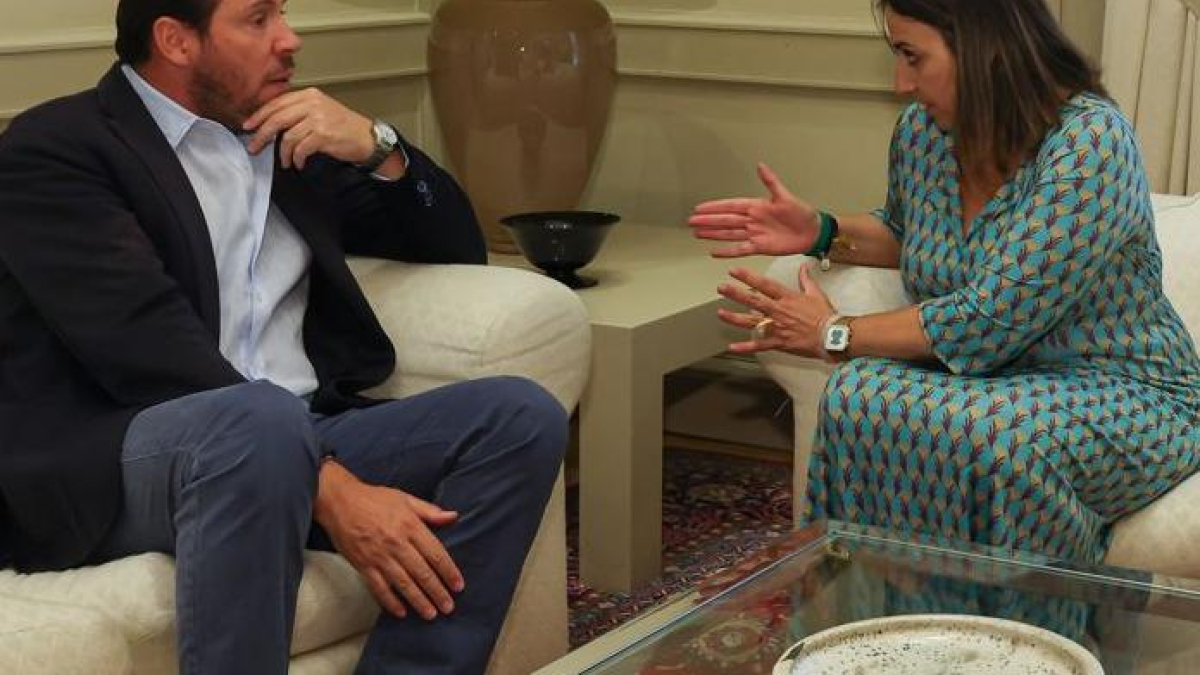 El ministro Óscar Puente recibió en su despacho a la alcaldesa de Palencia, la socialista Miriam Andrés