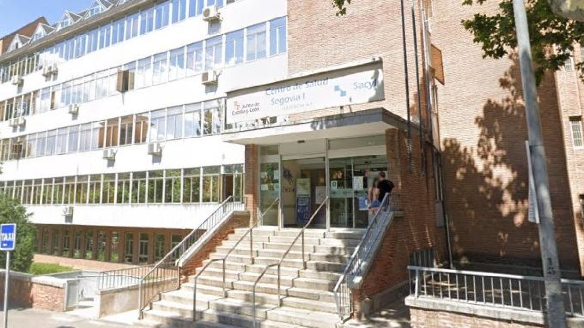 Imagen de archivo de un centro de salud de Segovia