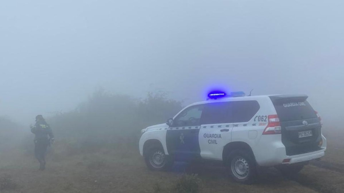 La Guardia Civil en el operativo de búsqueda del menor