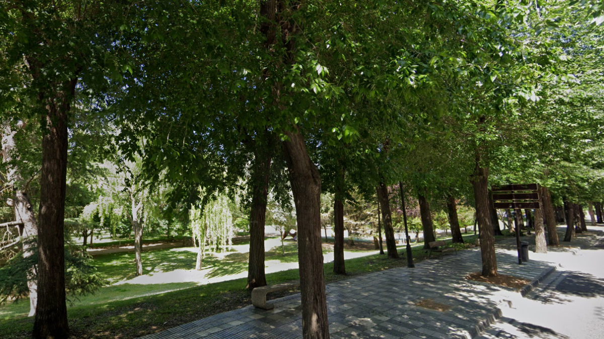Parque de las Huertas del Obispo en Palencia