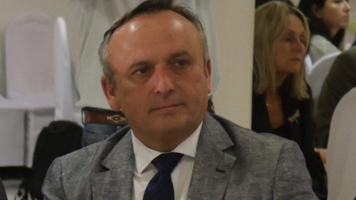 El viceconsejero de Transformación Digital, Luis Enrique Ortega, durante el Club de Prensa del Diario de Castilla y León