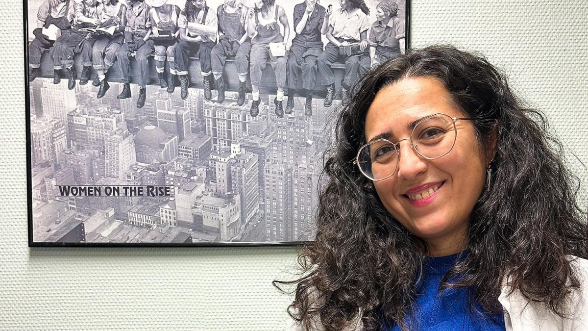 La leonesa Ana López González, oncóloga médica en el Complejo Asistencial Universitario de León.